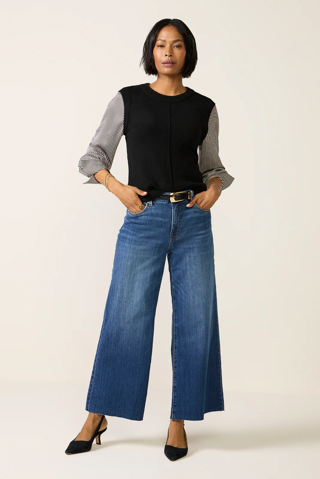 Meg Wide Leg Jean | Evereve