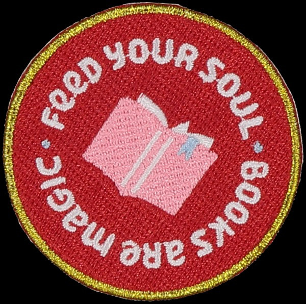 Books are Magic Sticker patch | Stoney Clover Lane