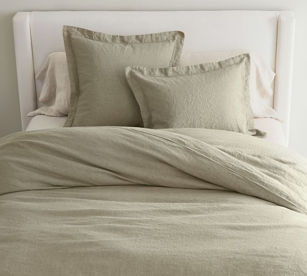 Belgian Flax Linen Duvet Cover | Pottery Barn (US)