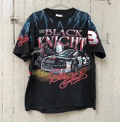 Vintage Dale Earnhardt - The Black Knight Allover Print T-shirt | eBay US