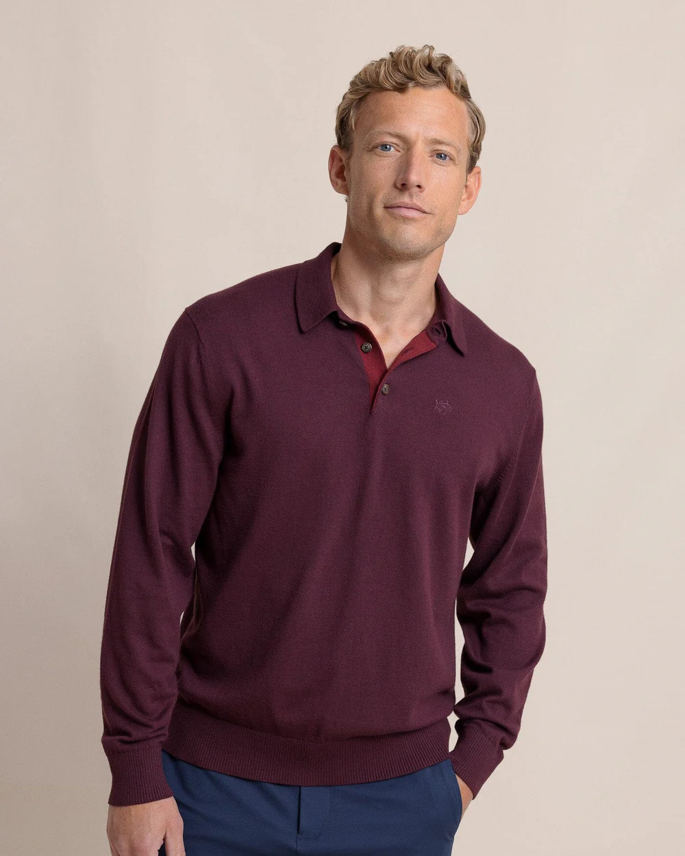 Woodville Jade Sweater Polo | Southern Tide
