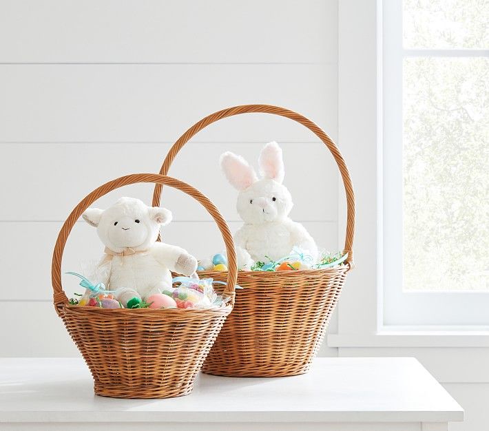 Natural Sabrina Easter Baskets | Pottery Barn Kids