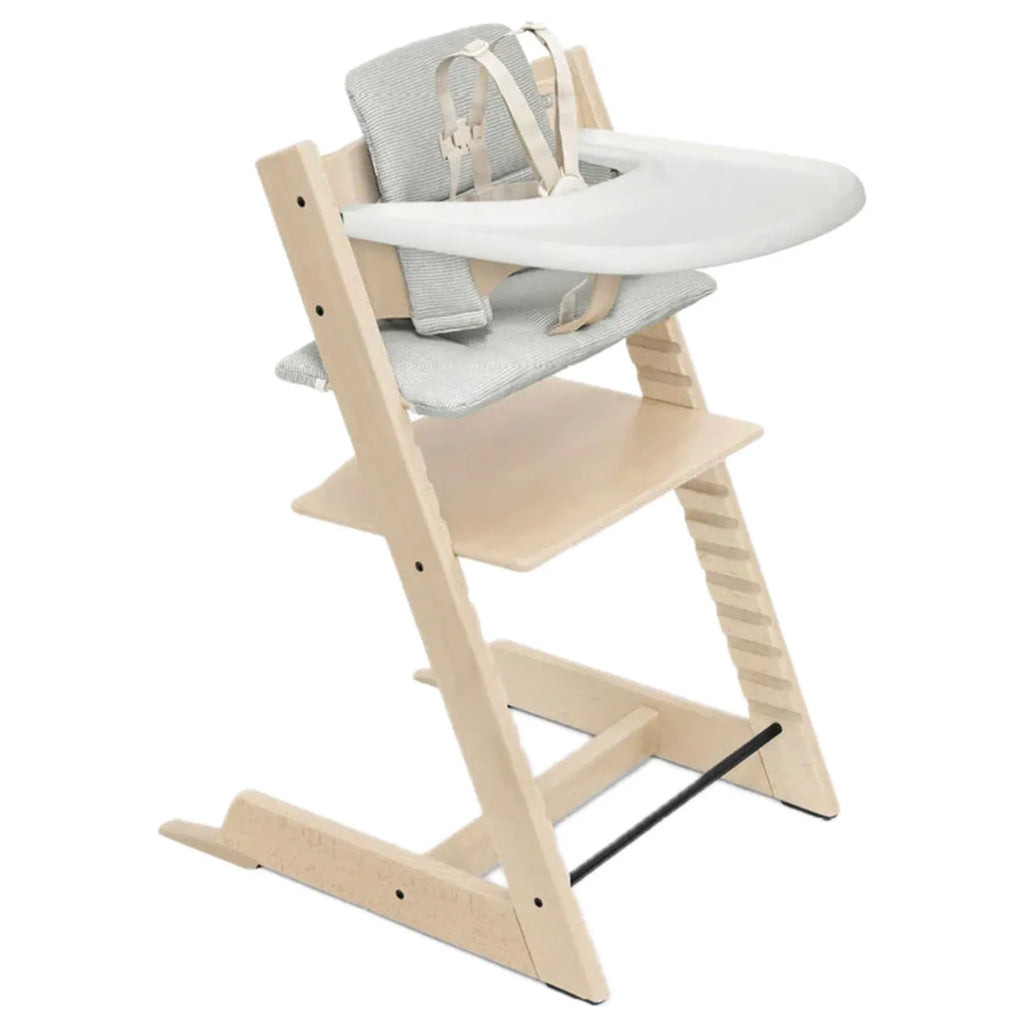 Stokke Tripp Trapp High Chair Complete - Natural/Nordic Grey (Open Box/Unused) | REBEL (formerly Rebelstork)