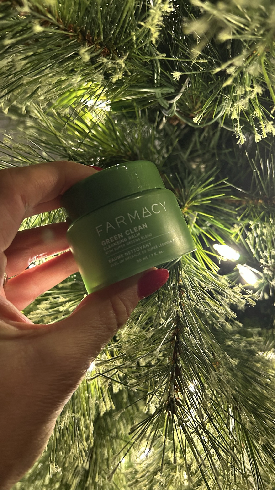 So excited to try this new (to me) clean beauty cleansing balm from @farmacy! 💚 I’ve slowly been trying to switch out our products to cleaner, non-toxic products. Everything from our cleaning products, to skincare, hair care to makeup. 

#LTKBeauty #LTKselfcare #LTKHoliday