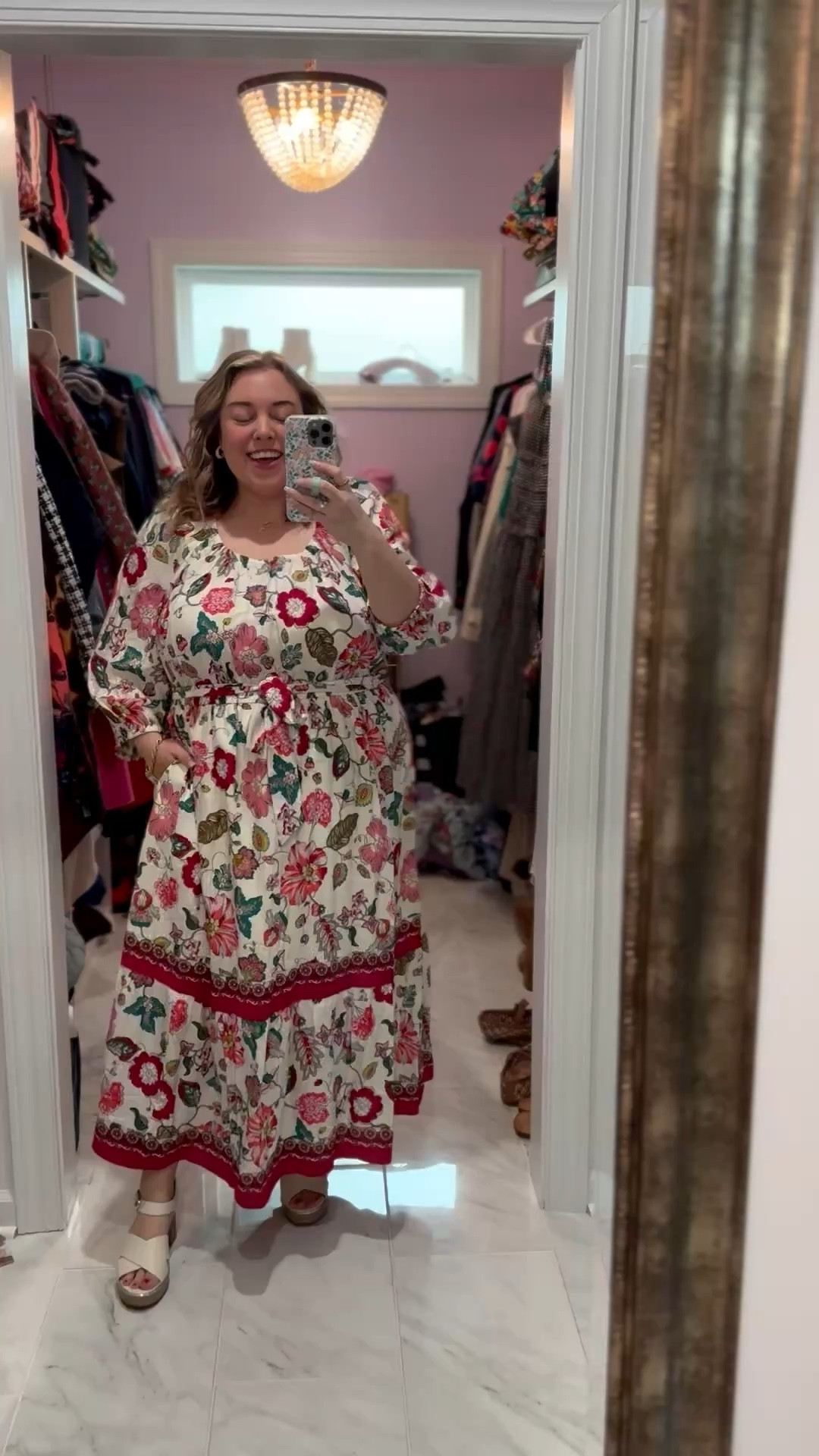 Happy Easter, friends! We’re taking my grandma to see Mama Mia in Charlotte today and I can’t wait to see her reaction! My pretty dress is from Lane Bryant and it’s 50% off + an extra 10% off, making it less than $50! #giftedbylanebryant

#LTKSaleAlert #LTKootd #LTKPlusSize