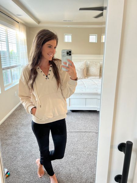 This casual Fall look is a combination of an apricot hoodie and black leggings. Great for a quick errand look or as a comfy home outfit.

fall fashion, fall outfit, fall must haves, fall favorites, fall picks, fall outfit idea, fall outfit inspo, Amazon finds, Amazon faves, Amazon fashion, fall style, outfit inspo for moms, loungewear, loungewear outfit idea, loungewear outfit inspo

#LTKfamily #LTKSeasonal #LTKstyletip