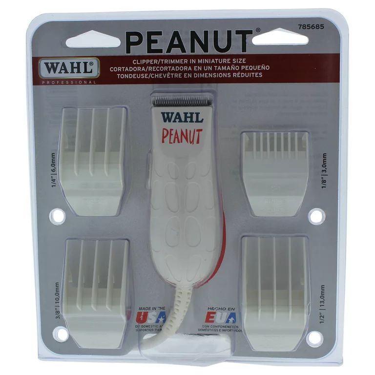WAHL PROFESSIONAL Peanut - Model # 8655 - White - 1 Piece Kit Trimmer | Walmart (US)