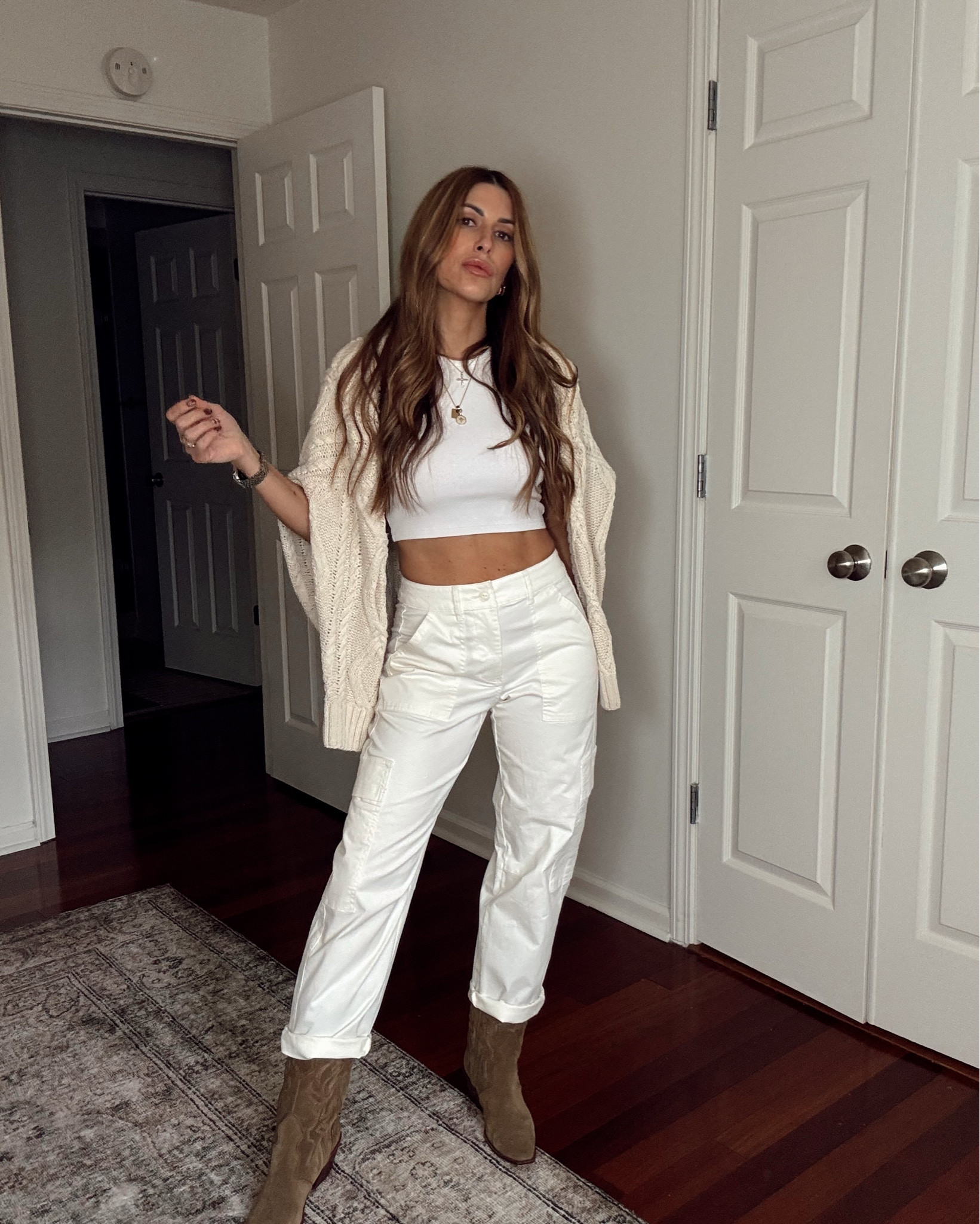 Winter white outfit idea🤍

#LTKPetite #LTKFindsUnder50 #LTKootd