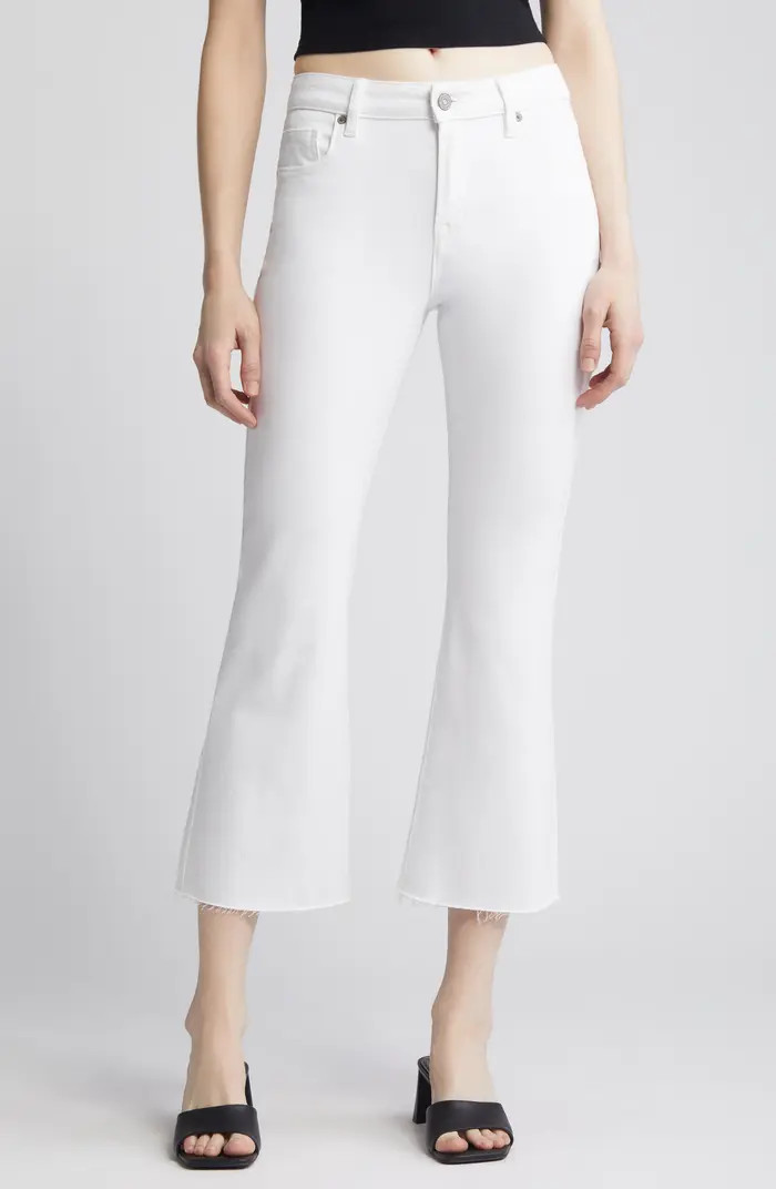 HIDDEN JEANS Clean Cut Crop Flare Jeans | Nordstrom | Nordstrom