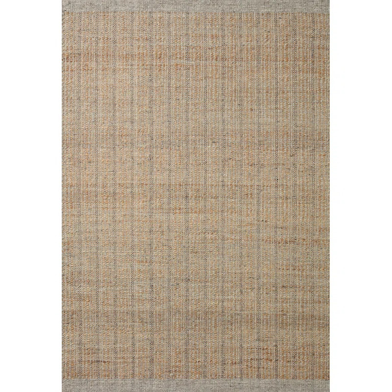 Cornwall Solid Color Hand Braided Jute/Wool Area Rug in Beige | Wayfair North America