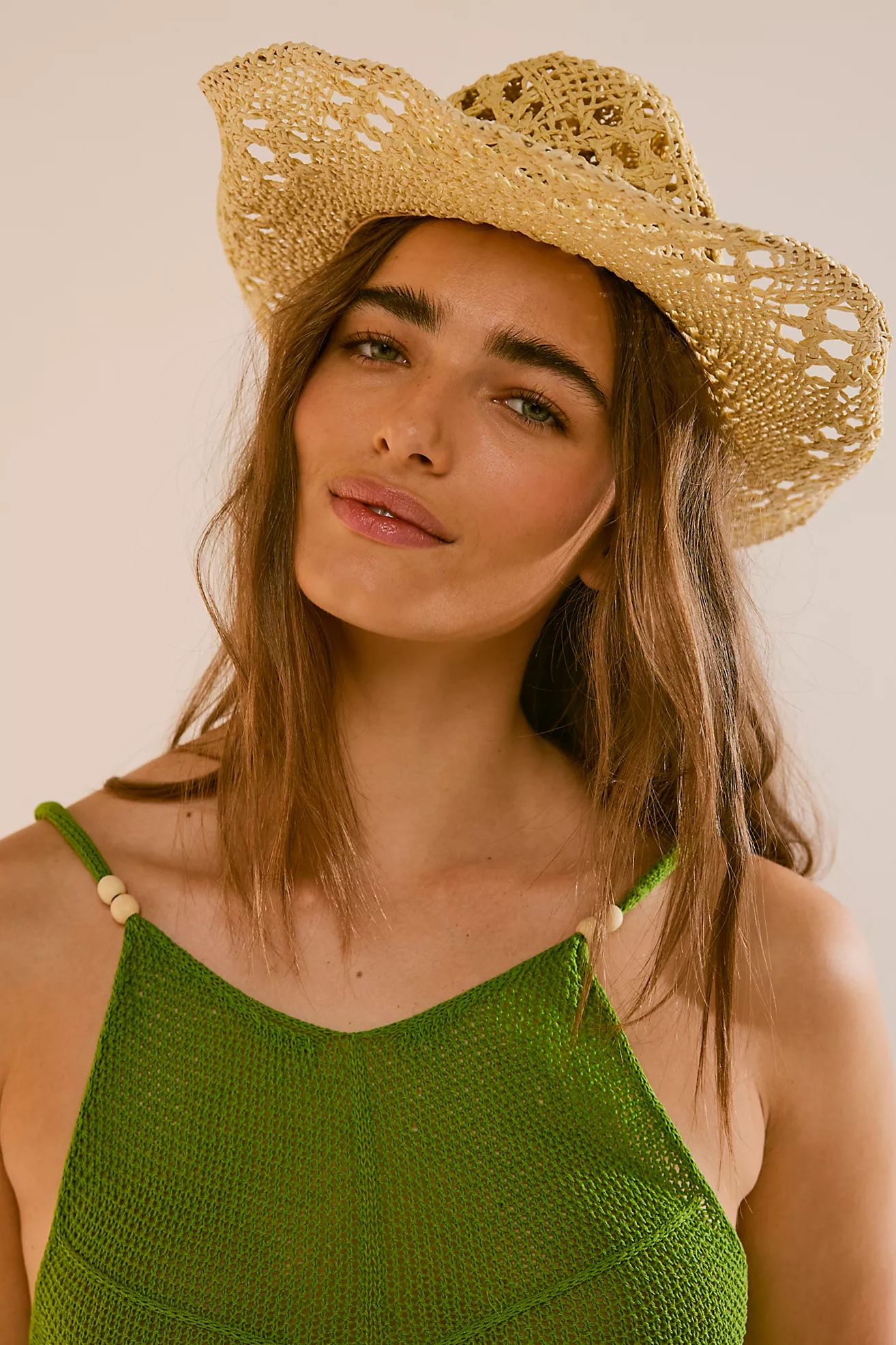 Byron Bay Woven Cowboy Hat | Free People (Global - UK&FR Excluded)