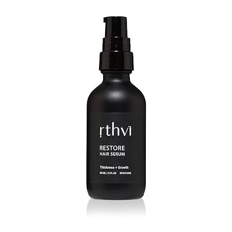 Rthvi Restore Hair Serum 2 oz for thicker and longer hair growth with Rosemary, Caffeine, Lavende... | Amazon (US)