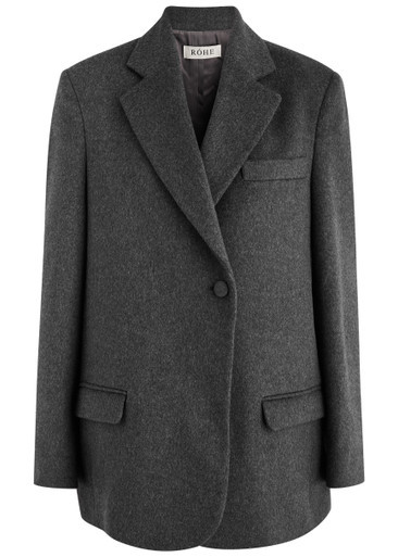Wool-blend blazer | Harvey Nichols