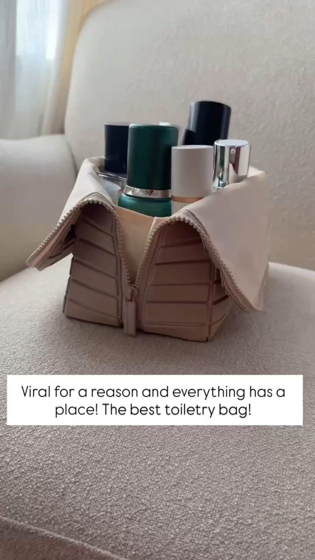 I LOVE my parallel toiletry bag! Keeps products visible for easy grab and go! Travel necessities. My travel just-haves. This is the large size. 


#LTKgrwm #LTKselfcare #LTKTravel