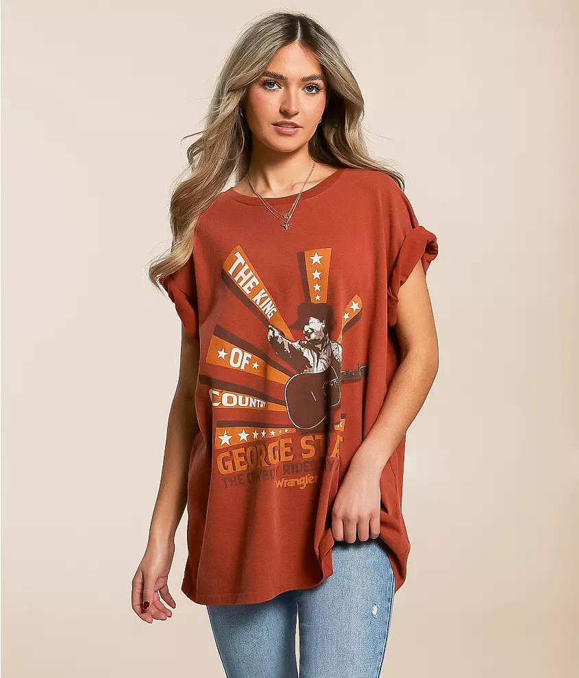 George Strait Oversized Band T-Shirt | Buckle