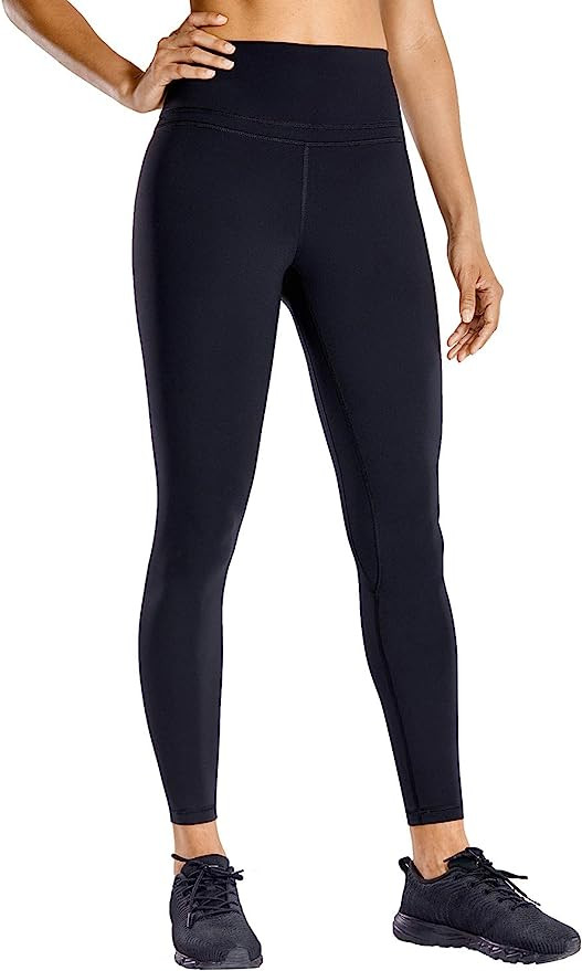 CRZ YOGA Women's Naked Feeling I High Waist Tight Yoga Pants Workout Leggings-25 Inches | Amazon (US)