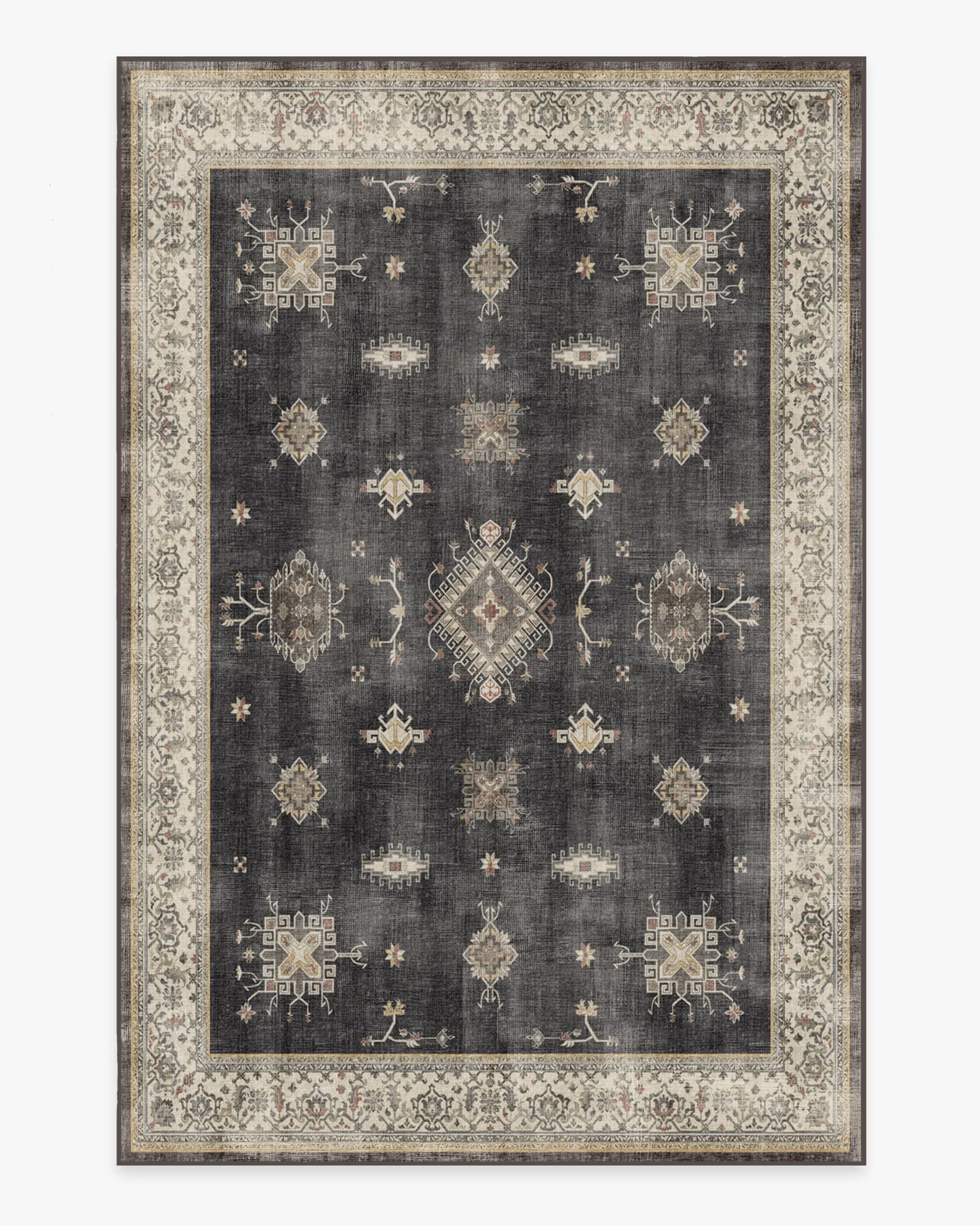 Verena Dark Wood Rug | Ruggable