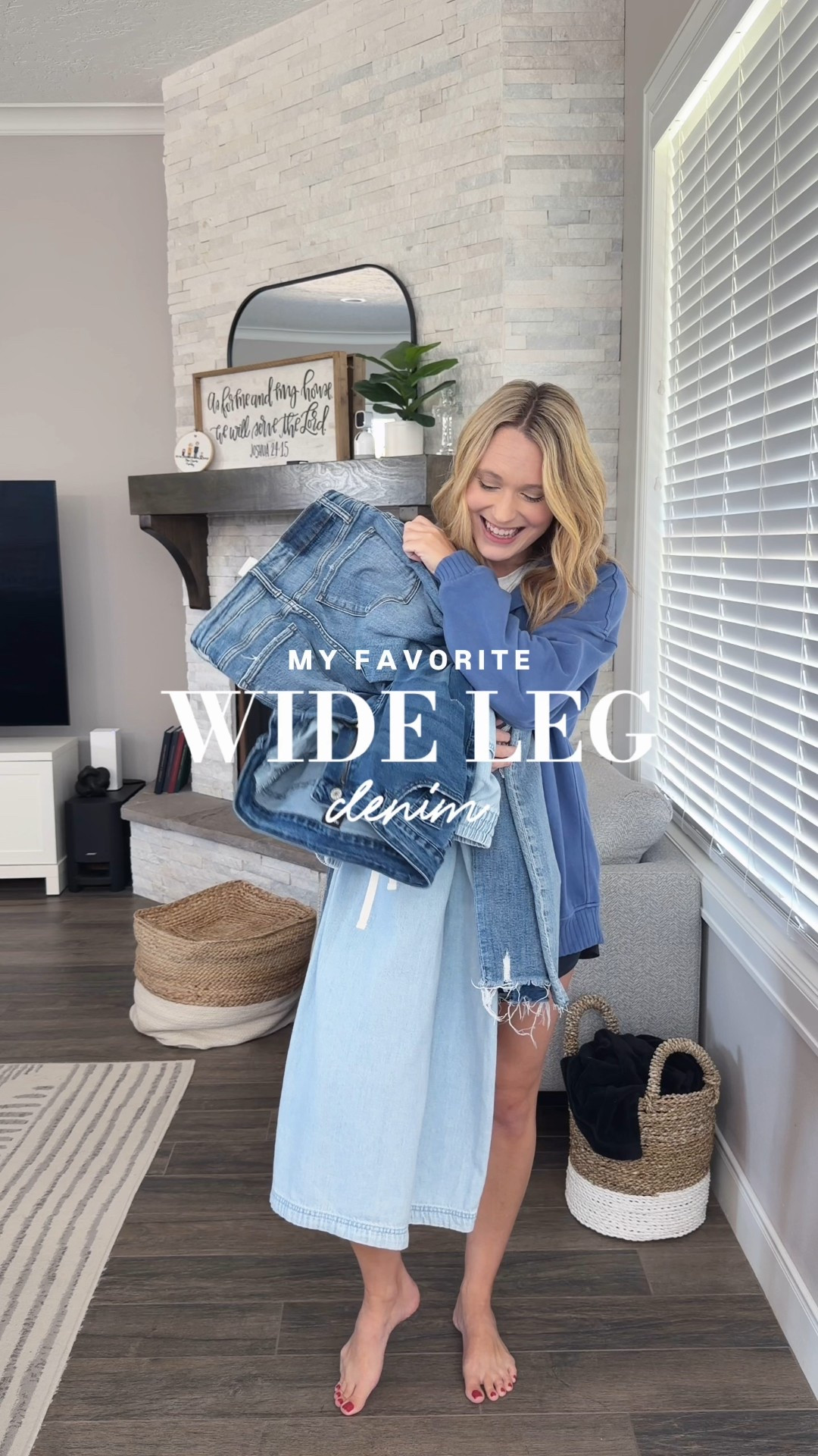 Check out my favorite wide leg denim 💙 From Amazon Jeans, to Boutique Denim to a viral pair from Target and a sleek light denim pair, these are all so so good!

COMMENT “shop” for the link to all of the best wide leg denim.

#easystyle #widelegdenim #jeans #denim #momstyle

#LTKSaleAlert #LTKStyleTip #LTKFindsUnder50