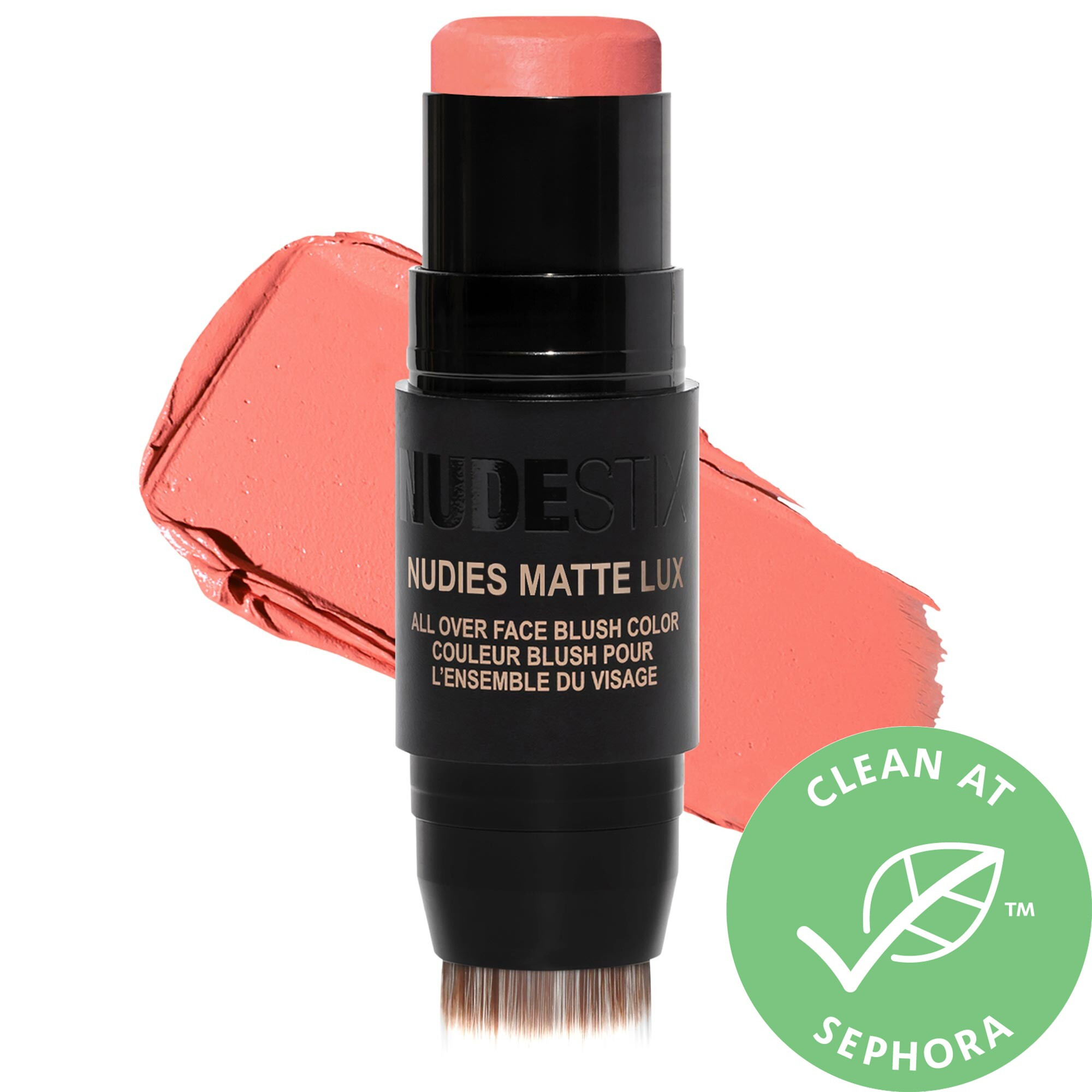 NUDESTIX Nudies Matte Lux All-Over Face Blush Pretty Peachy 0.25 oz / 7 g | Sephora (US)