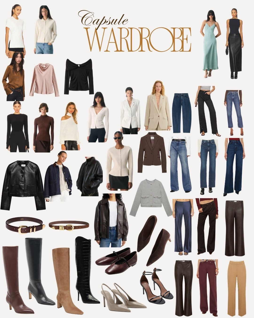 Capsule wardrobe 


#LTKSeasonal #LTKmomlife #LTKootd