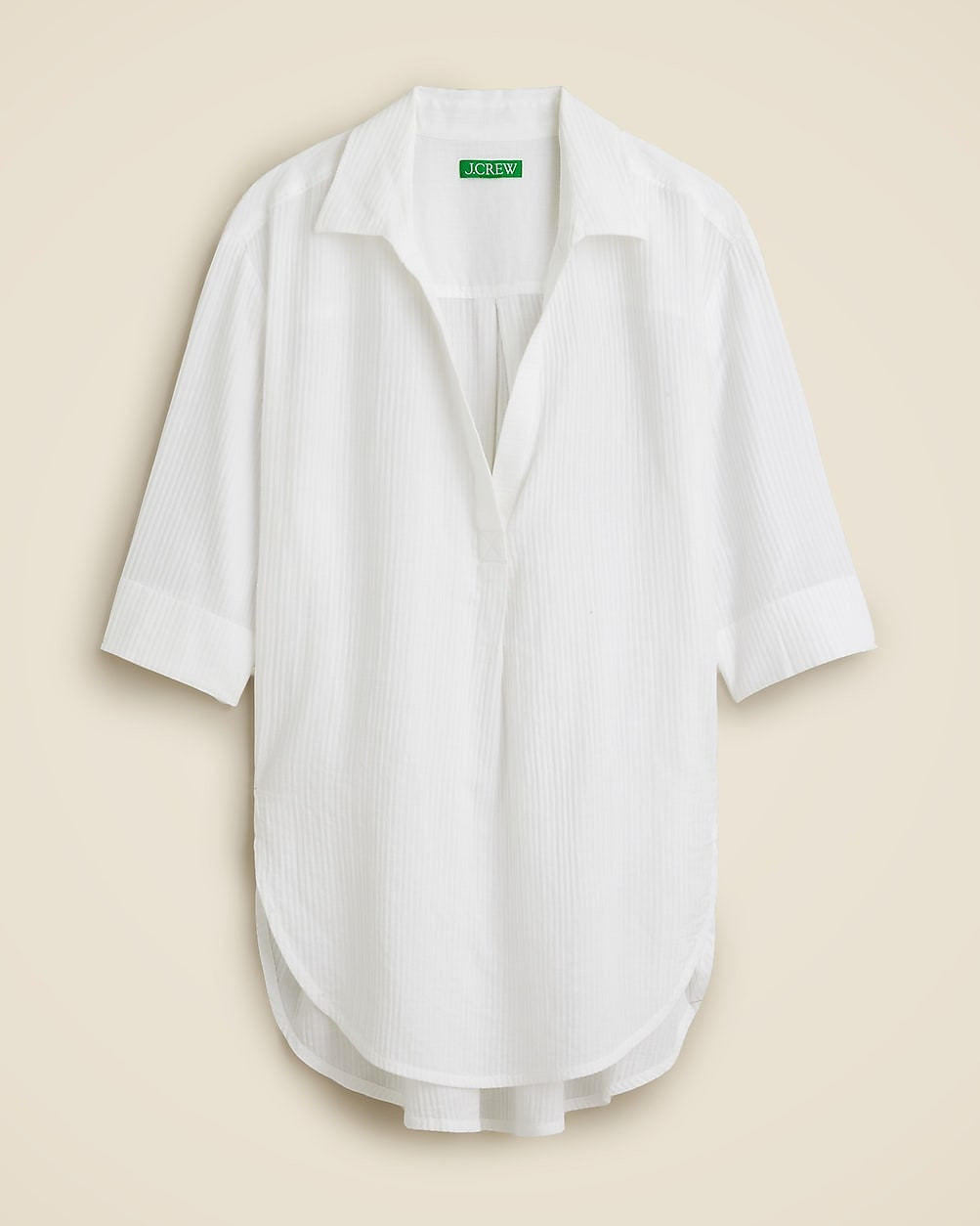 Popover shirt in airy gauze | J. Crew US