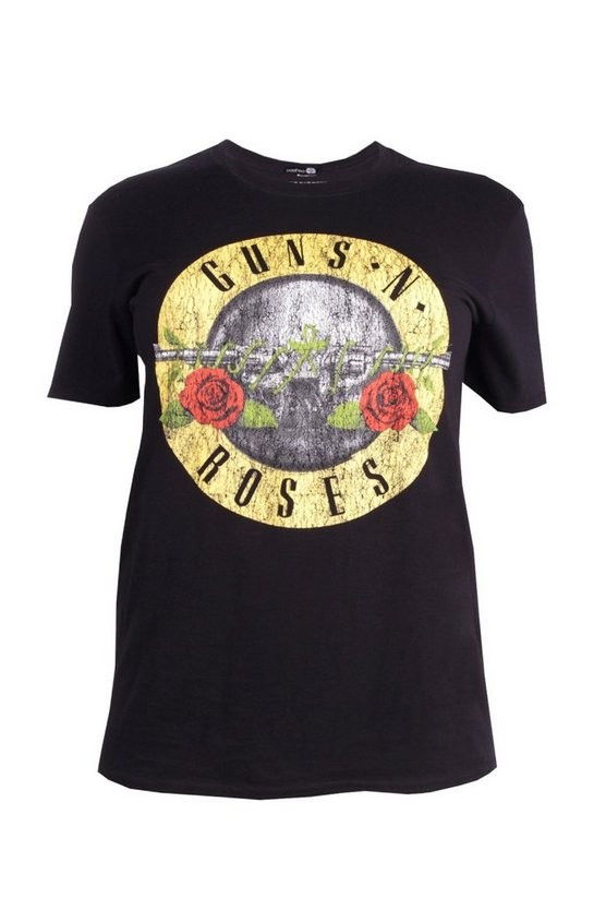 Plus Guns N Roses License T-Shirt | Boohoo.com (US & CA)