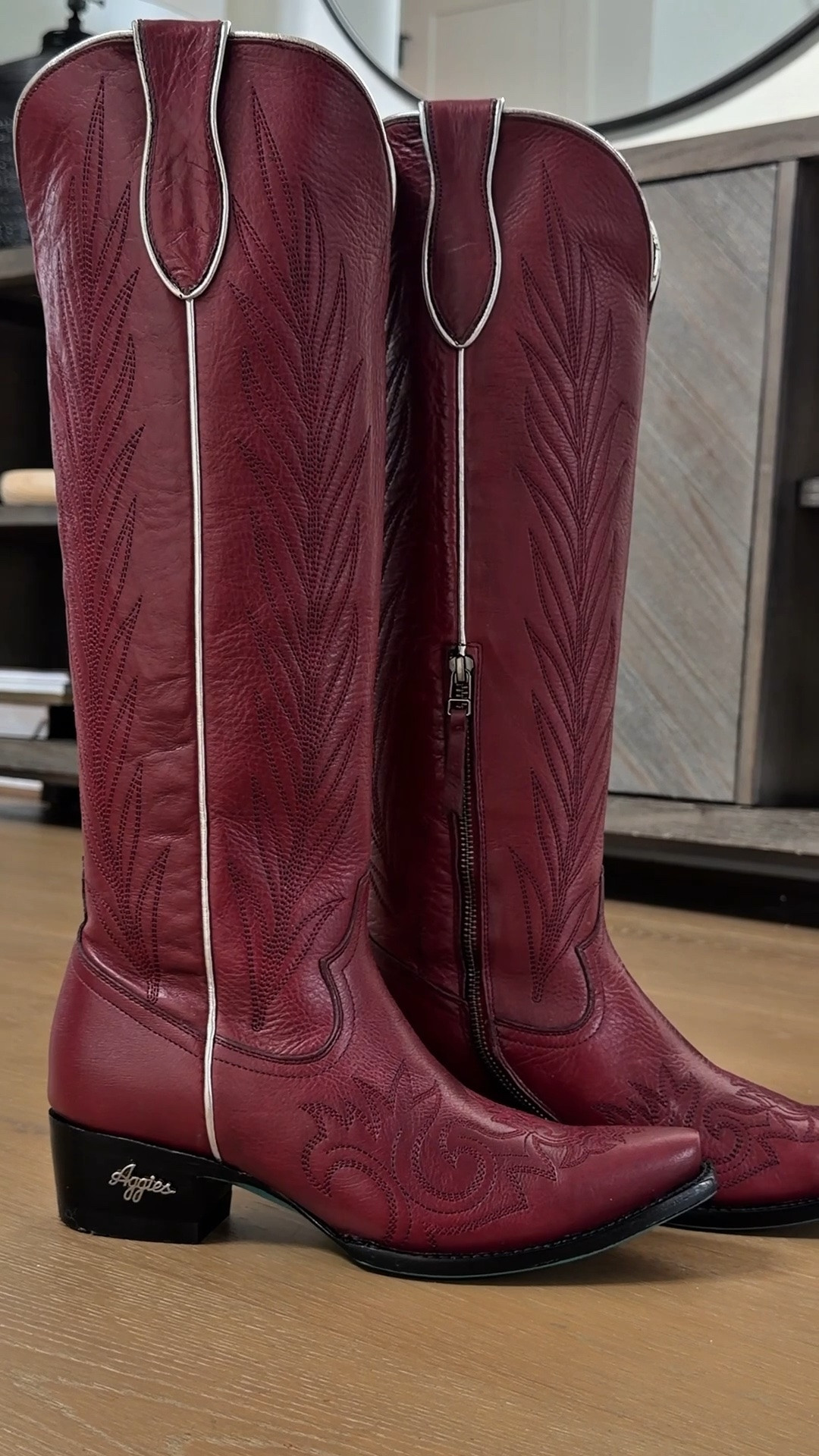 CALLING ALL AGGIES!!! Cannot wait to style these for a football game! Use code LACEY10

#LTKootd #LTKSeasonal #LTKgrwm