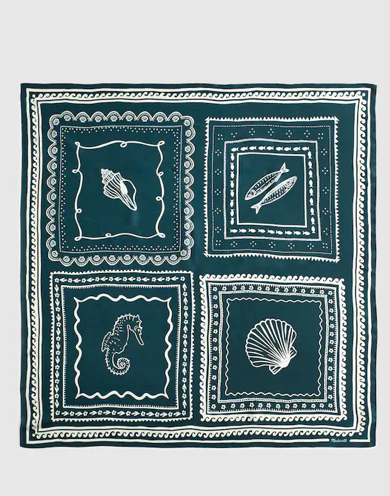 Medium Silk Bandana | Madewell
