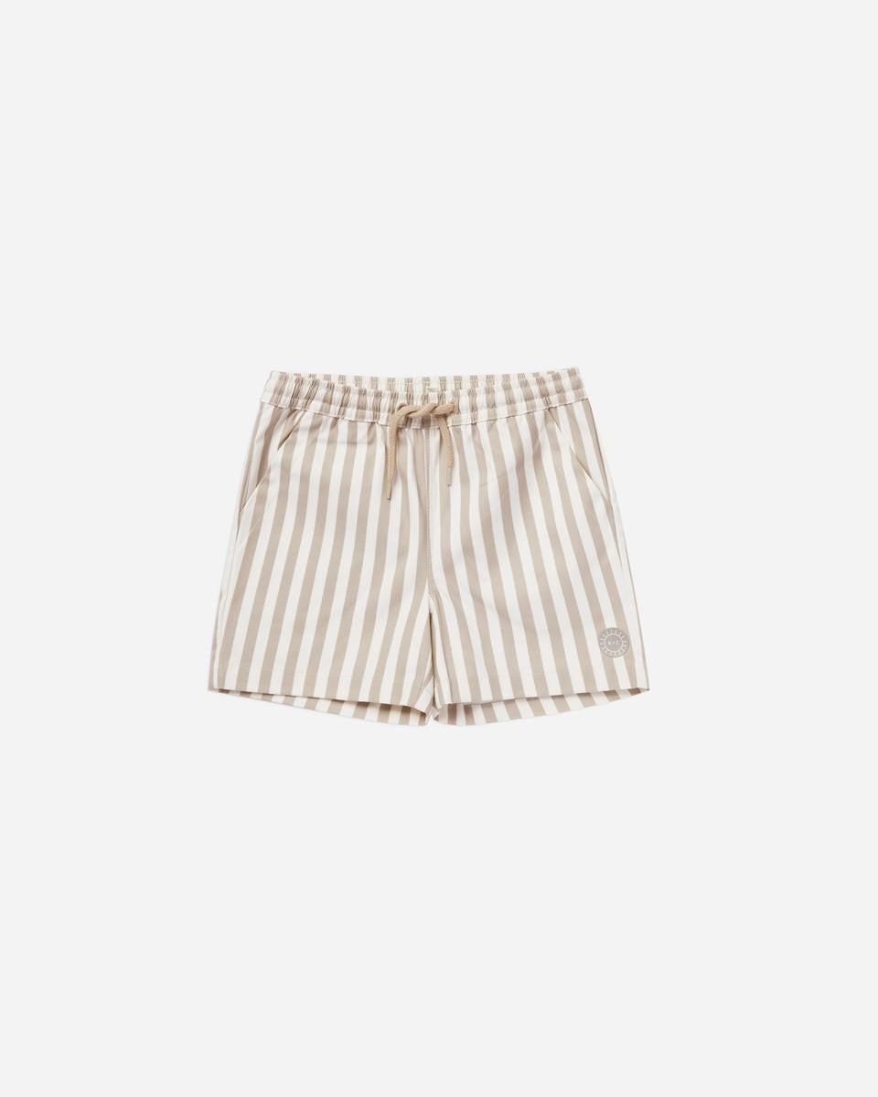 boardshort | grey stripe | Rylee + Cru