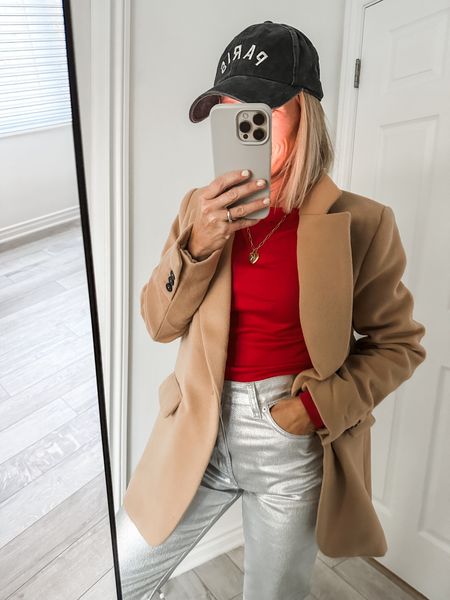 Silver jeans- I am a 24 or 25. Needed these in a 23 
On sale with code LETSGO and LTK20
Under $100
Target, Madewell, Evereve, Holiday style, Holiday outfit 

#LTKsalealert #LTKover40 #LTKHoliday