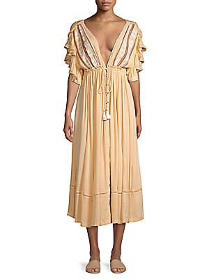 Will Wait For You Midi Dress | Saks Fifth Avenue OFF 5TH