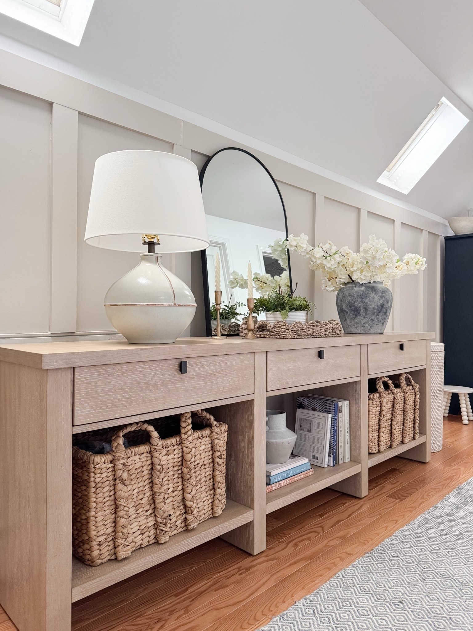 This pottery barn sideboard adds storage and texture while elevating the entire space. coastal storage furniture, sideboard buffet, woven furniture, neutral home decor, coastal interiors, timeless furniture, home organization, living room styling, sherricalnanhome

#LTKHome