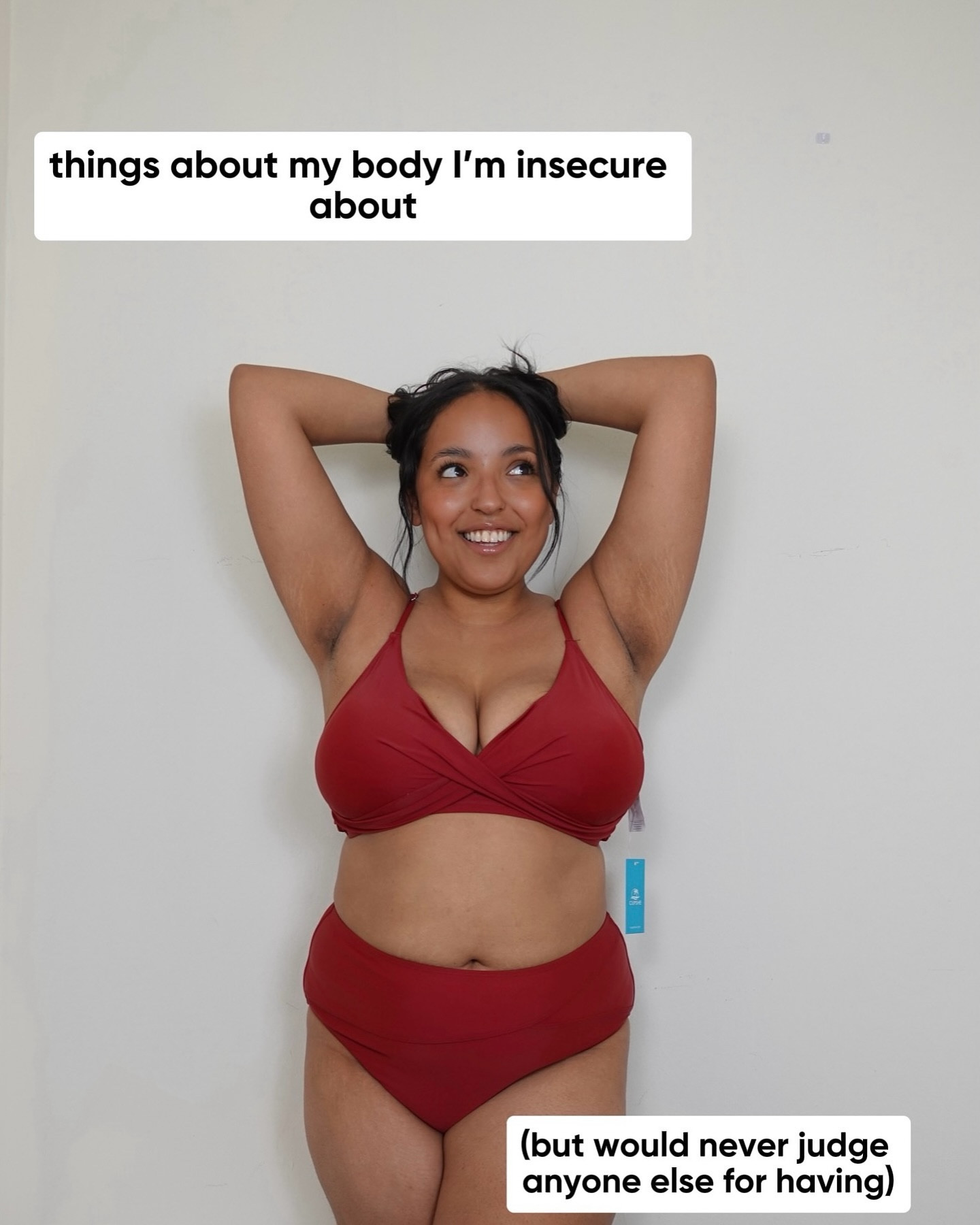 things about my body i’m insecure about but would never judge anyone else for having. we are all our own worst critics 🥹

#insecurities #bodypositive #selflove