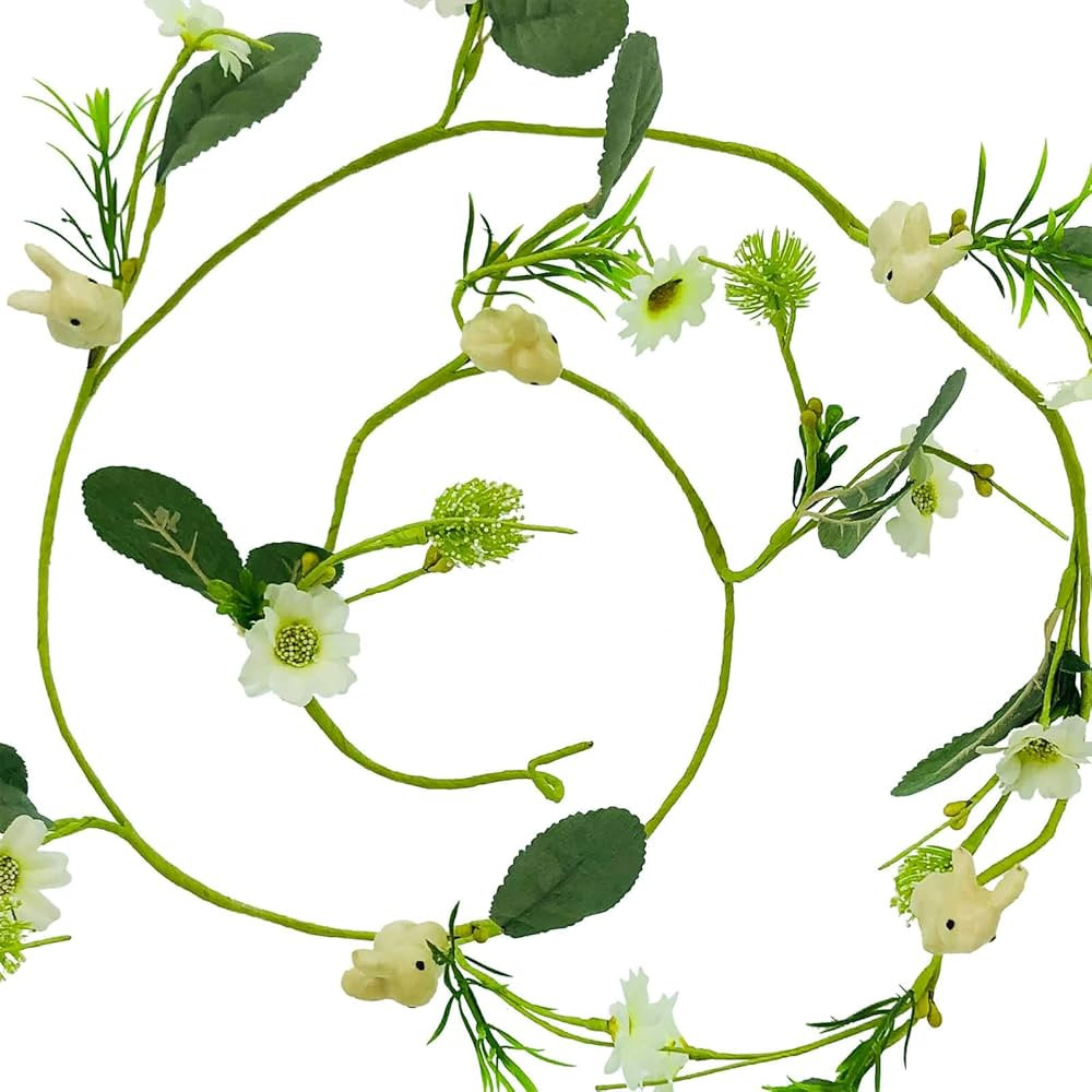 Michaels 5ft. Bunny & Blossom Coiled Garland by Ashland® | Amazon (US)