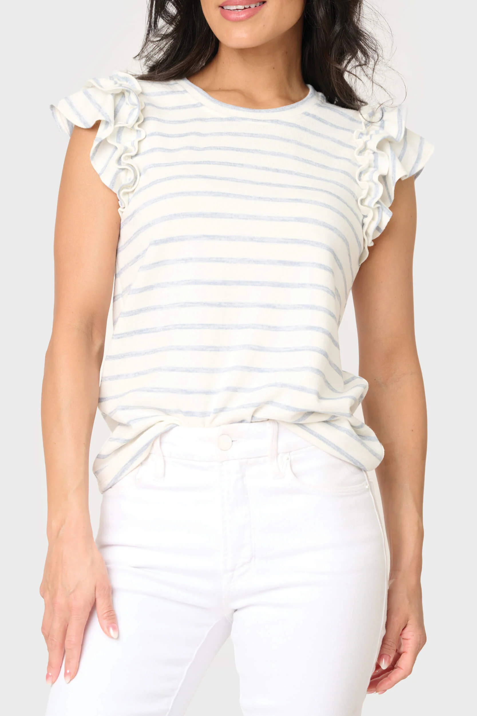 Butterfly Stripe Knit top | Gibson