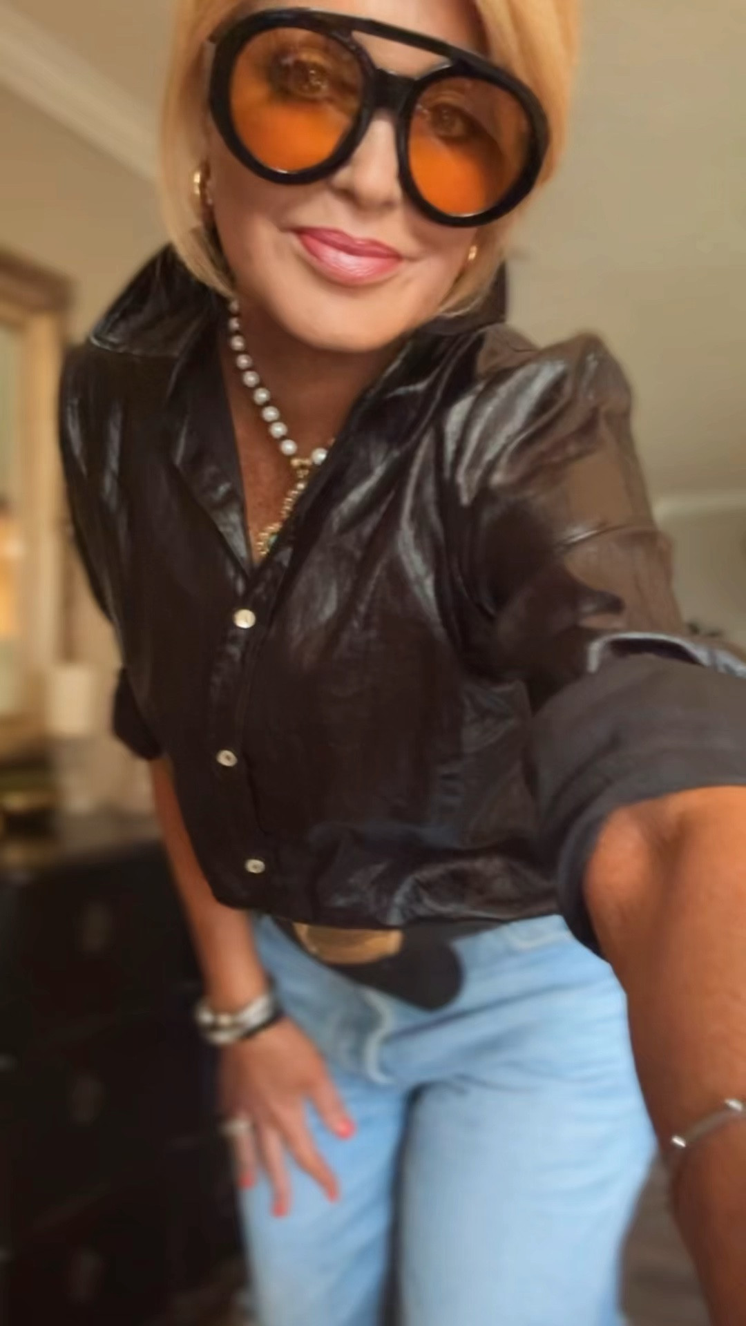 Jean shorts/28
Top/med


#LTKTravel #LTKOver40 #LTKStyleTip