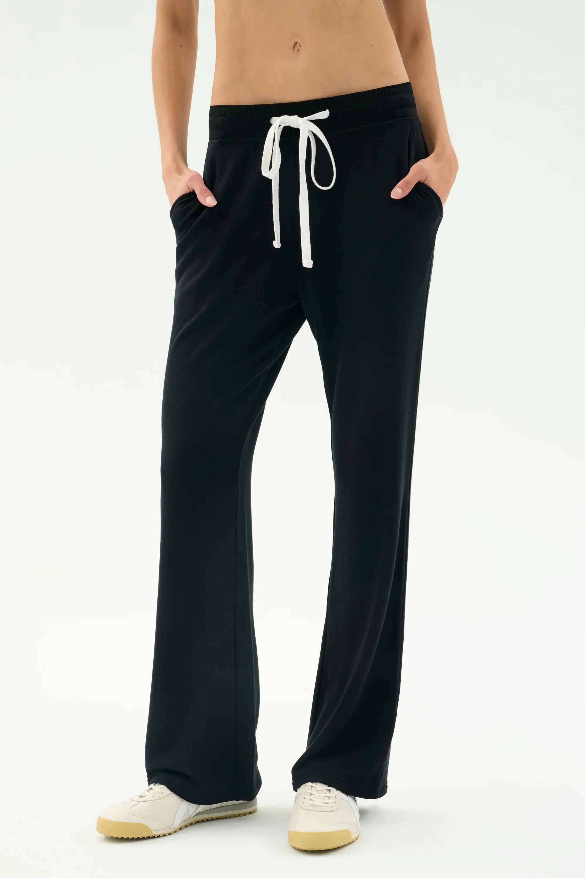 Raven Fleece Full Length Sweatpant - Black | Splits59.com