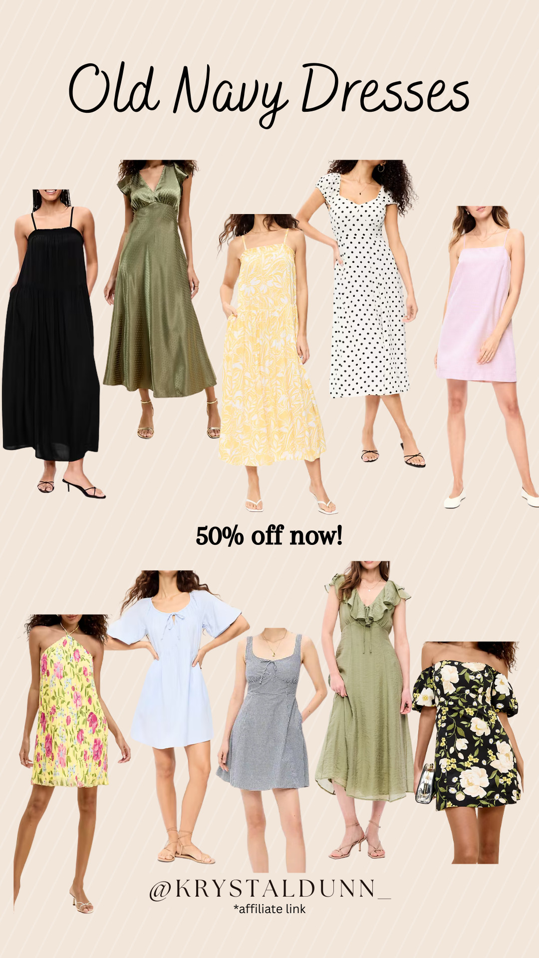 Old Navy Dresses on Sale Now!

#spring #spring2026 #summer #summer2026 #oldnavy #dresses #oldnavydresses #springdresses #summerdresses #floral #silk #ruffles #sale #oldnavysale #ootd #budget 

 #LTKgrwm #LTKootd #LTKSaleAlert