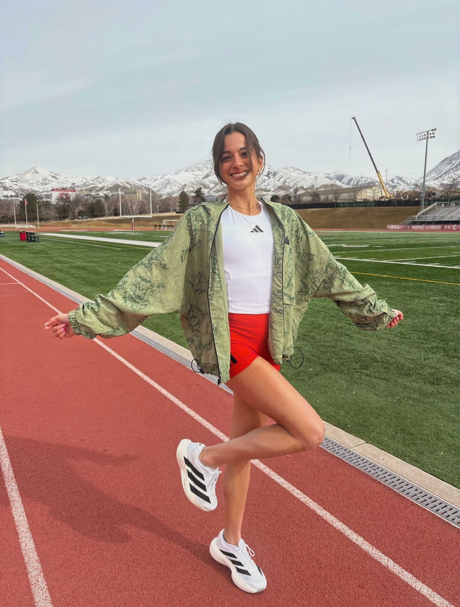 lovee this fit from @adidas ! 
#createdwithadidas #adidaspartner #runner #runningfit

*top & bottoms are S, jacket is M
@shop.ltk #liketkit 

#LTKFitness #LTKActive #LTKSeasonal