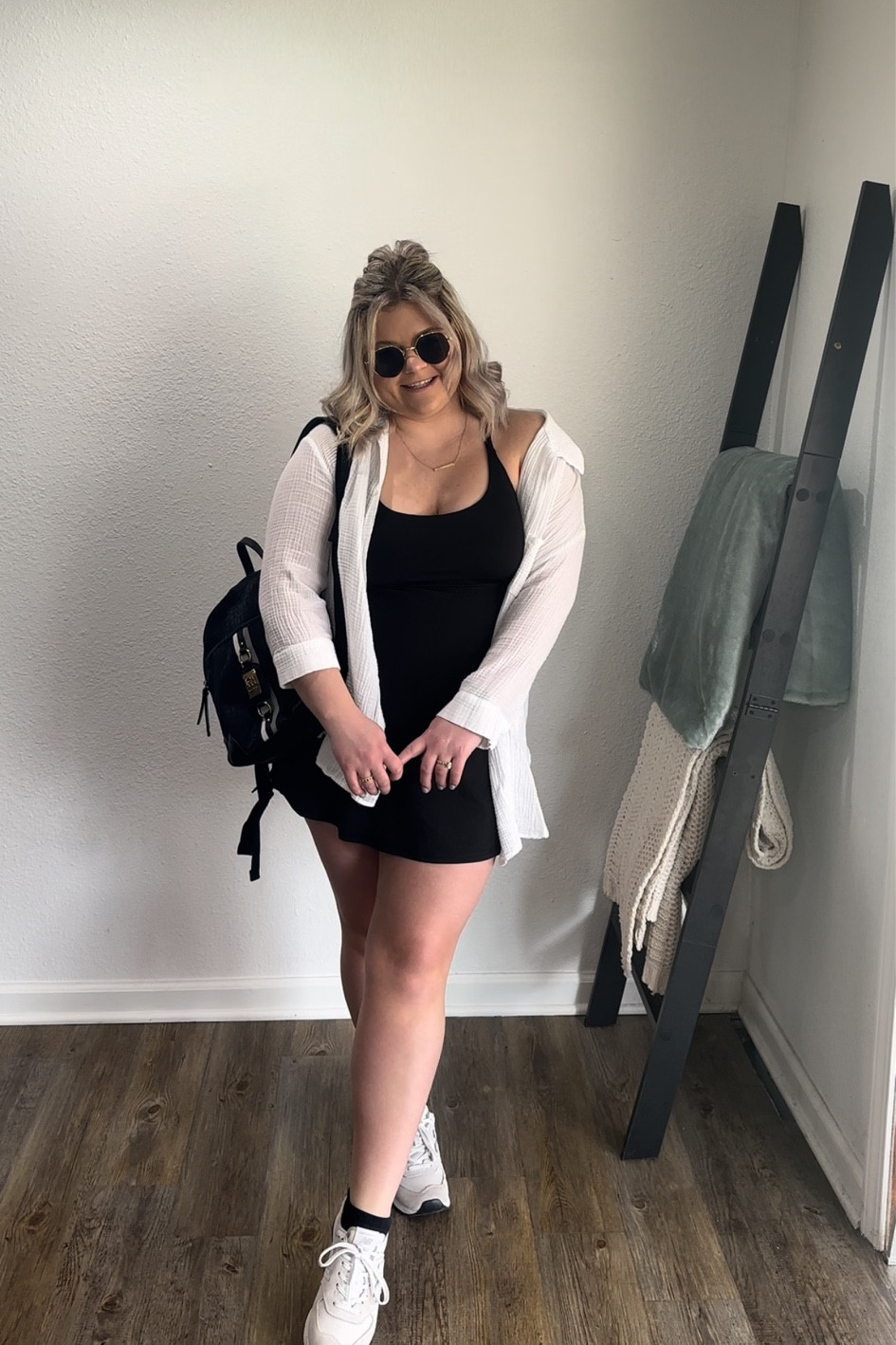 medium in dress and white top! 

#LTKfindsunder50 #LTKmidsize #LTKstyletip