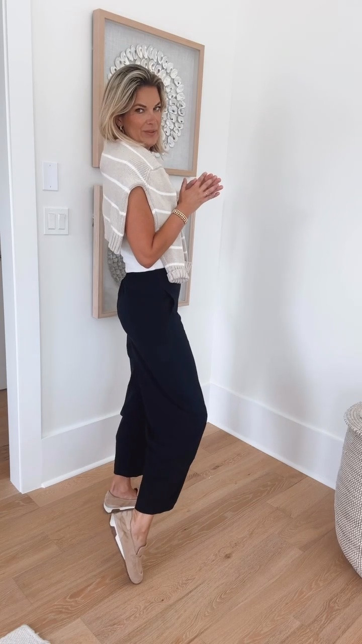 Everyday casual polished outfit. These viral pants are sooo good. I’m obsessed! They can be styled so many ways. I’m 5’11” and have the 4 long. Linking a save option as well.

#LTKmomlife #LTKdayinmylife #LTKTall