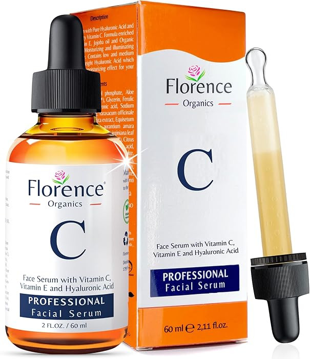 Vitamin C Serum For Face – Anti Aging Face Serum with Vitamin C, Hyaluronic Acid, Vitamin E. Br... | Amazon (US)