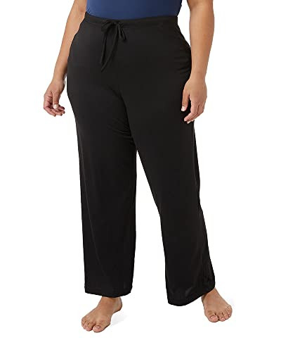 32 DEGREES Women's Cool Sleep Pant | Relaxed Fit | Elastic Waistband | Breathable, Black, X-Large | Amazon (US)