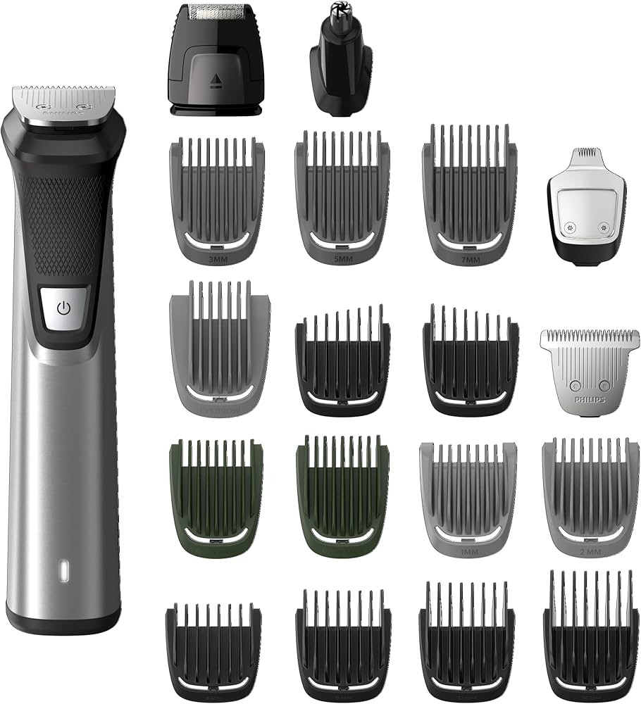 Philips Multigroom Series 7000, Cordless Wet & Dry with 19 Trimming Accessories, DualCut Technolo... | Amazon (CA)
