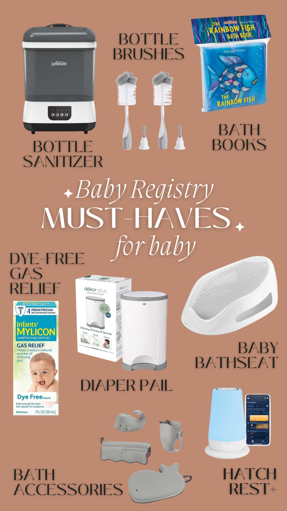 People told me I wouldn’t need a diaper pail or a bottle sanitizer, but having them made my life soooo much easier.

I don’t like putting bottles in the dishwasher so I wanted a way to sterilize them without having to boil a big pot of water every time, & the diaper pail just helped with having an extra way to throw away diapers upstairs!

I definitely kept it simple when prepping for our new arrival, and didn’t over-buy. I waited until I knew I needed something, and then ordered it!

And I was so grateful for all of these items 🫶🏼

Which items helped you the most in your first few months pp?

#LTKbump #LTKbaby #LTKGiftGuide