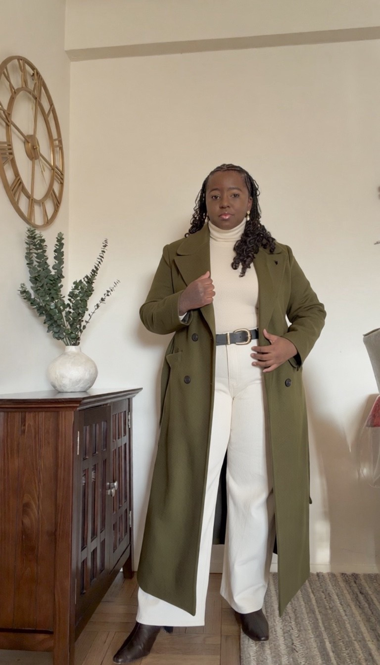 Creamy neutrals and an olive coat are such an easy way to create a soft, earthy, and chic winter look for any style.

Winter outfits women, olive coat outfit,neutral winter outfit,creamy neutrals outfit,winter coat styling,chic winter outfits,earthy color palette outfit,neutral color outfits,elevated winter style,minimalist winter fashion,capsule wardrobe winter,soft neutral outfit ideas,how to style an olive coat



#LTKU #LTKPetite #LTKWorkwear