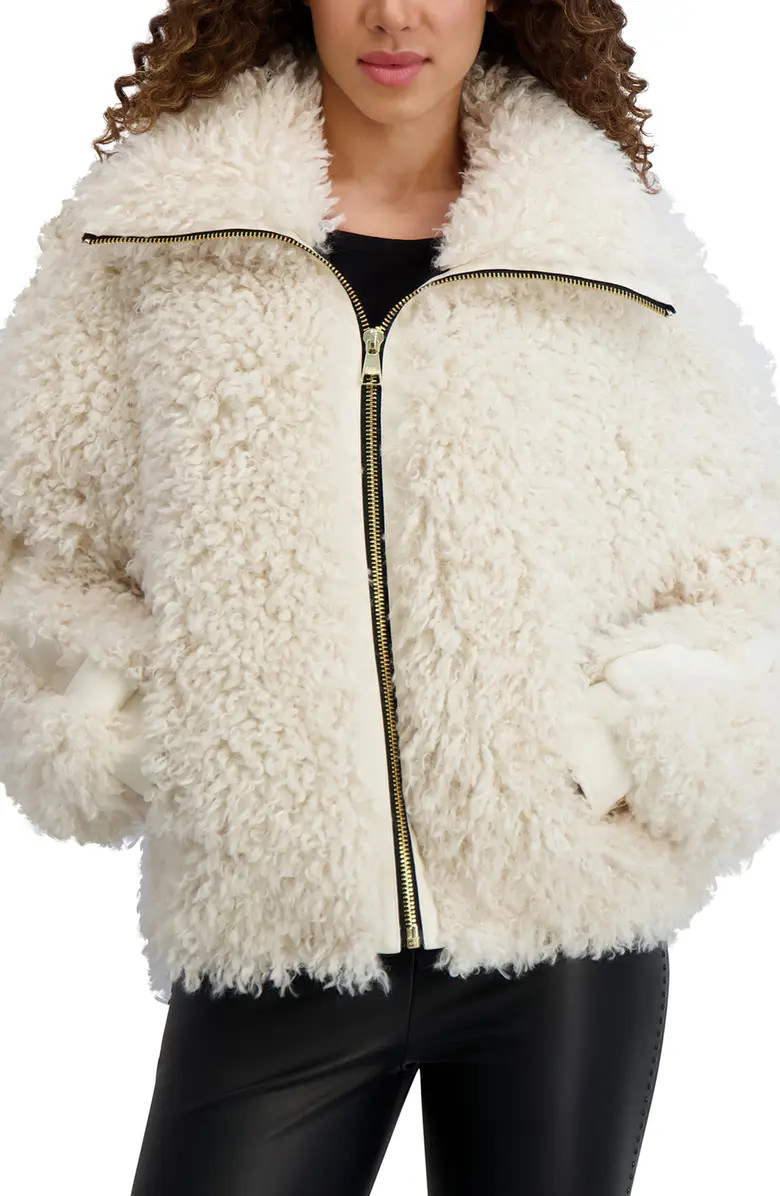 Oversize Shaggy Faux Fur Jacket | Nordstrom