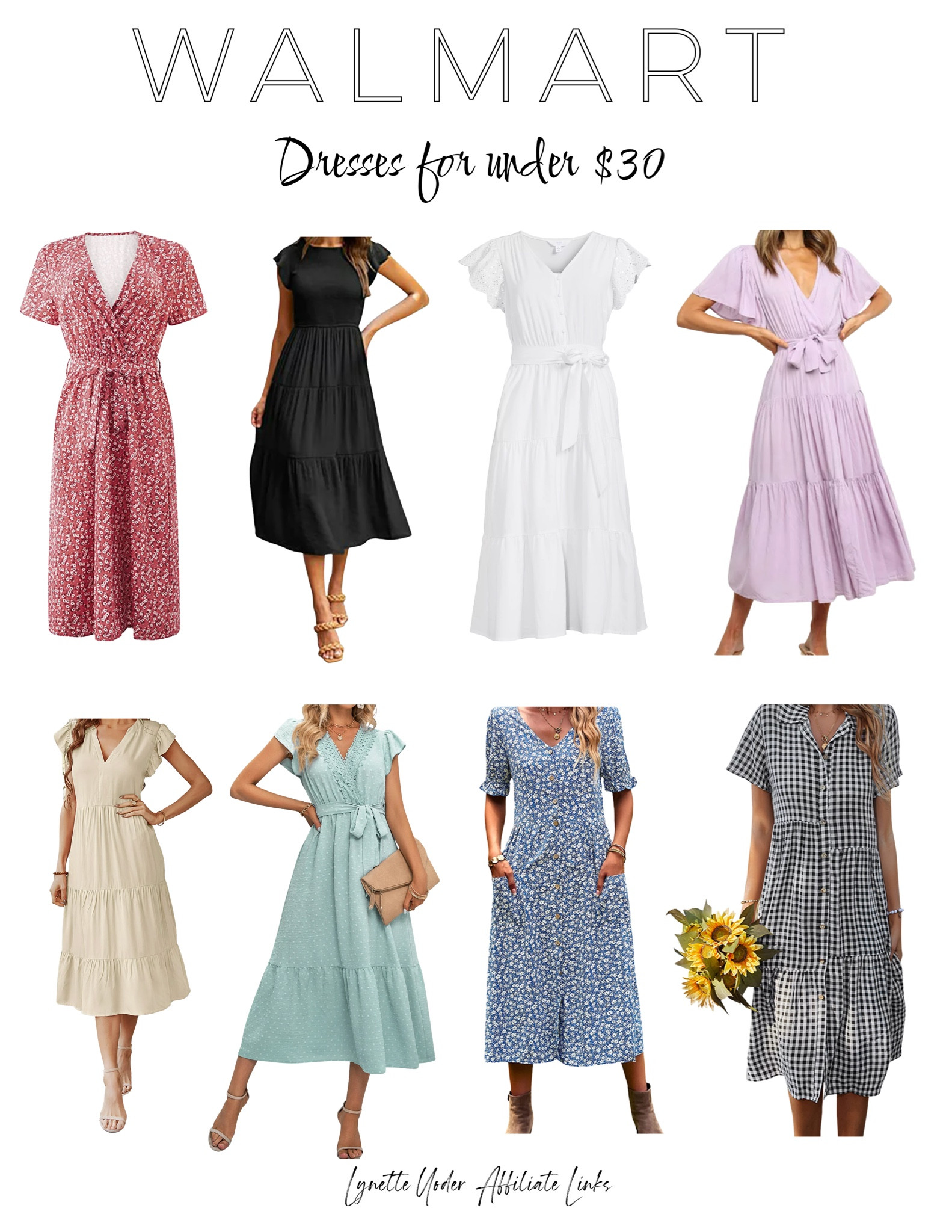 Walmart dresses | Midi Dresses | gingham dress | women’s dresses 

#LTKFind #LTKunder50 #LTKstyletip
