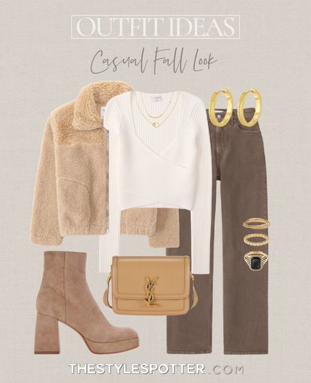 Fall Outfit Ideas 🍁 Casual Fall Look
A fall outfit isn’t complete without a cozy jacket and neutral hues. These casual looks are both stylish and practical for an easy and casual fall outfit. The look is built of closet essentials that will be useful and versatile in your capsule wardrobe. 
Shop this look 👇🏼 🍁 

#LTKSeasonal #LTKU #LTKHalloween