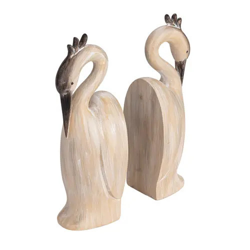 Storied Home Resin Heron Bookends, Cream at Nordstrom | Nordstrom